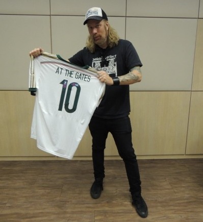 Lead singer Tomas Lindberg, At The Gates